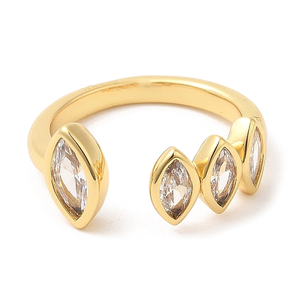 PandaHall Rack Plating Brass Pave Clear Cubic Zirconia Open Cuff Rings for Women, Horse Eye, Lead Free & Cadmium Free, Long-Lasting Plated...
PandaHall Rack Plating Brass Pave Clear Cubic Zirconia Open Cuff Rings for Women, Horse Eye, Lead Free & Cadmium Free, Long-Lasting Plated...