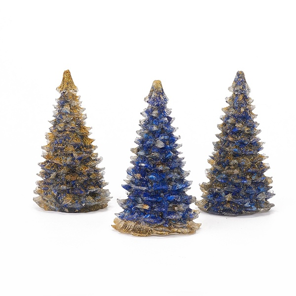 PandaHall Natural Lapis Lazuli Home Display Decorations, with Resin and Glitter Powder, Christmas Tree, 92x52mm Lapis Lazuli Tree
PandaHall Natural Lapis Lazuli Home Display Decorations, with Resin and Glitter Powder, Christmas Tree, 92x52mm Lapis Lazuli Tree