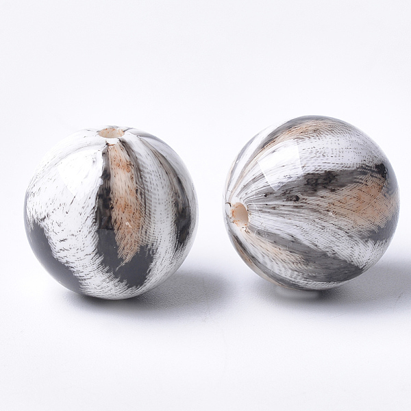 PandaHall Printed Acrylic Beads, Round, Navajo White, 20x19mm, Hole: 2.5mm Acrylic Round Orange
PandaHall Printed Acrylic Beads, Round, Navajo White, 20x19mm, Hole: 2.5mm Acrylic Round Orange