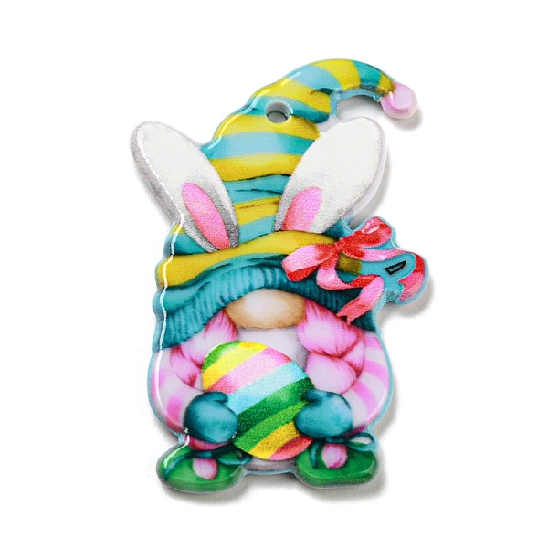 PandaHall Opaque Acrylic Sided Pendants, Rabbit, Colorful, 38.5x24.5x2.5mm, Hole: 2.2mm Acrylic Rabbit
PandaHall Opaque Acrylic Sided Pendants, Rabbit, Colorful, 38.5x24.5x2.5mm, Hole: 2.2mm Acrylic Rabbit