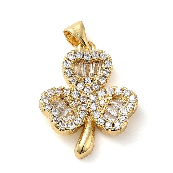 PandaHall Rack Plating Brass Micro Pave Clear Cubic Zirconia Pendants, Long-Lasting Plated, Cadmium Free & Lead Free, Clover, Real 18K Gold...
PandaHall Rack Plating Brass Micro Pave Clear Cubic Zirconia Pendants, Long-Lasting Plated, Cadmium Free & Lead Free, Clover, Real 18K Gold...