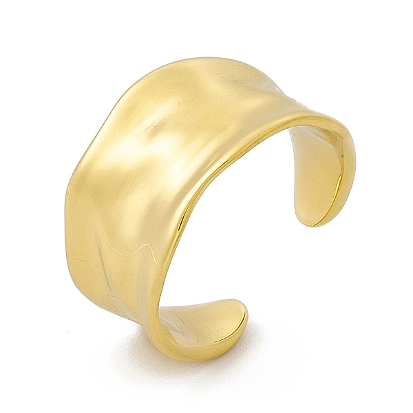 PandaHall Ion Plating(IP) 304 Stainless Steel Cuff Ring for Women, Wide Band Open Rings, Real 14K Gold Plated, 6~12mm, Inner Diameter: US...
PandaHall Ion Plating(IP) 304 Stainless Steel Cuff Ring for Women, Wide Band Open Rings, Real 14K Gold Plated, 6~12mm, Inner Diameter: US...