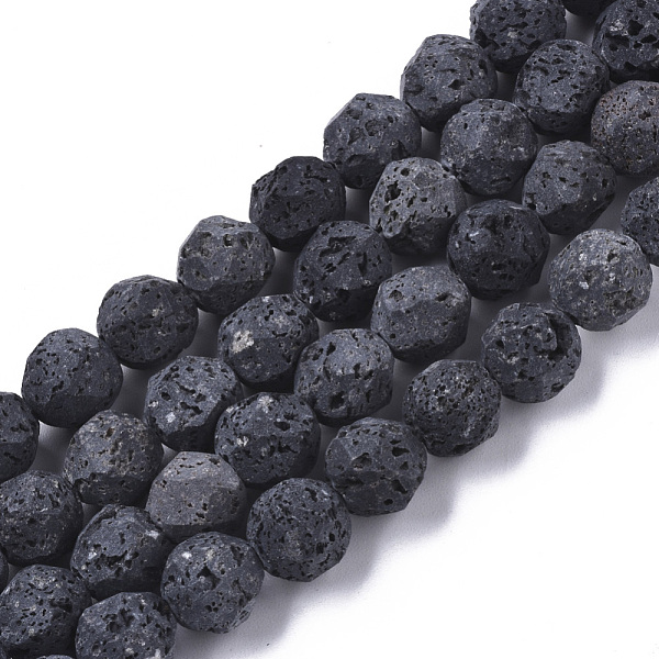 PandaHall Natural Lava Rock Beads Strands, Round, Bumpy, Faceted, Black, 8x8mm, Hole: 1mm, about 48pcs/strand, 15.16 inch(38.5cm) Lava Rock...
PandaHall Natural Lava Rock Beads Strands, Round, Bumpy, Faceted, Black, 8x8mm, Hole: 1mm, about 48pcs/strand, 15.16 inch(38.5cm) Lava Rock...