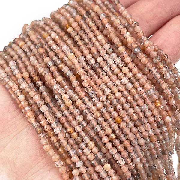 PandaHall Natural Multi-Moonstone Beads Strands, Faceted, Round, 2mm, Hole: 0.6mm, about 178pcs/strand, 15.35 inch(39cm) Multi-Moonstone...
PandaHall Natural Multi-Moonstone Beads Strands, Faceted, Round, 2mm, Hole: 0.6mm, about 178pcs/strand, 15.35 inch(39cm) Multi-Moonstone...