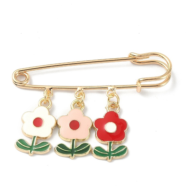 PandaHall Brass Brooches, Zinc Alloy Enamel Flower Pendant Kilt Pins, Golden, 36x50.5x6mm Alloy+Enamel Flower
PandaHall Brass Brooches, Zinc Alloy Enamel Flower Pendant Kilt Pins, Golden, 36x50.5x6mm Alloy+Enamel Flower