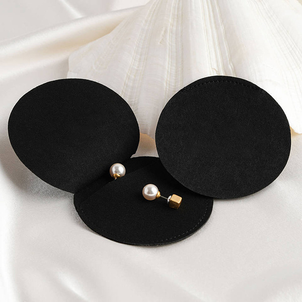 PandaHall Velvet Jewelry Envelope Pouches, Jewelry Gift Bags, for Ring Necklace Earring Bracelet, Flat Round, Black, 7cm Velvet Flat Round...
PandaHall Velvet Jewelry Envelope Pouches, Jewelry Gift Bags, for Ring Necklace Earring Bracelet, Flat Round, Black, 7cm Velvet Flat Round...