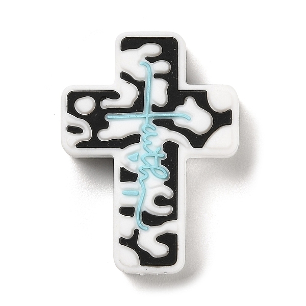 PandaHall Silicone Focal Beads, Chewing Beads For Teethers, DIY Nursing Necklaces Making, Cross, 33x24x8mm, Hole: 2.5mm Silicone Cross
PandaHall Silicone Focal Beads, Chewing Beads For Teethers, DIY Nursing Necklaces Making, Cross, 33x24x8mm, Hole: 2.5mm Silicone Cross