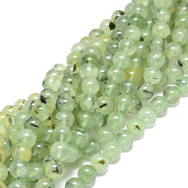PandaHall Natural Prehnite Beads Strands, Round, 10~10.5mm, Hole: 1mm, about 39pcs/strand, 15.55 inch(39.5cm) Prehnite Round
PandaHall Natural Prehnite Beads Strands, Round, 10~10.5mm, Hole: 1mm, about 39pcs/strand, 15.55 inch(39.5cm) Prehnite Round