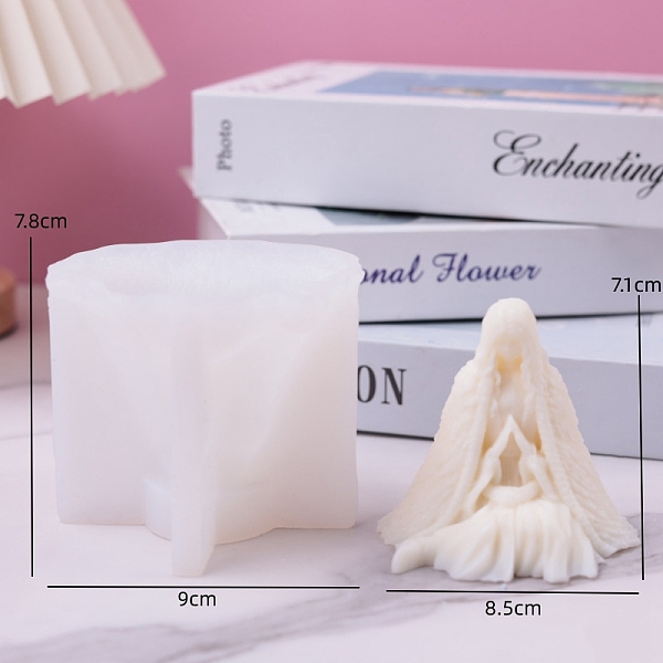 PandaHall Witch DIY Food Grade Silicone Statue Candle Molds, Aromatherapy Candle Moulds, Portrait Sculpture Scented Candle Making Molds..., White
PandaHall Witch DIY Food Grade Silicone Statue Candle Molds, Aromatherapy Candle Moulds, Portrait Sculpture Scented Candle Making Molds..., White