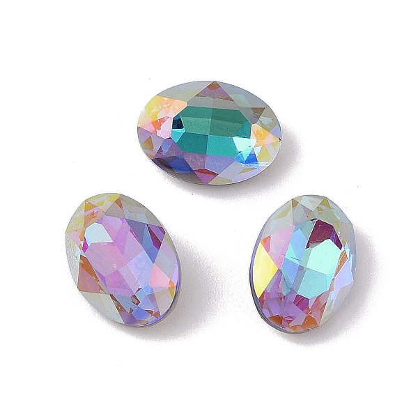 PandaHall Glass Rhinestone Cabochons, Flat Back & Back Plated, Faceted, Oval, Bermuda Blue, 14x10x5.5mm Glass Rhinestone Oval Blue
PandaHall Glass Rhinestone Cabochons, Flat Back & Back Plated, Faceted, Oval, Bermuda Blue, 14x10x5.5mm Glass Rhinestone Oval Blue