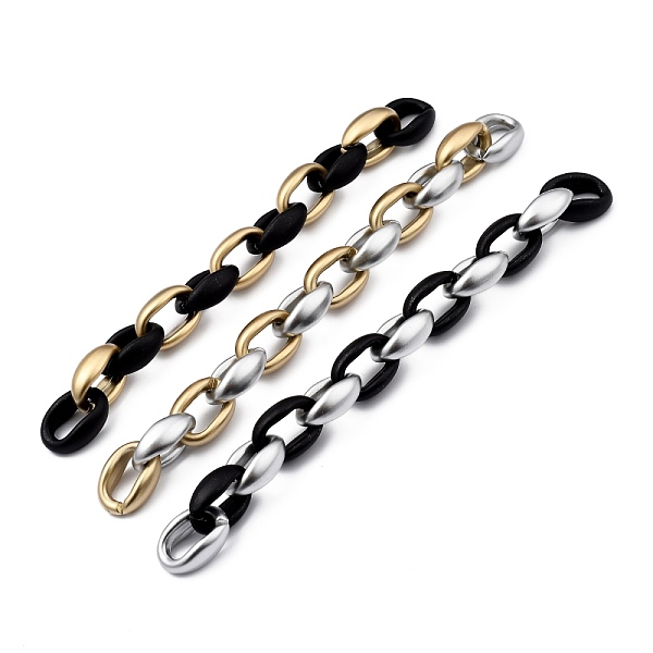 PandaHall Handmade Spray Painted CCB Plastic Cable Chains, for Handbag Chain Making, Oval, Mixed Color, Links: 22.5x16.5x8.5mm, 39.37 inch..., Multicolor
PandaHall Handmade Spray Painted CCB Plastic Cable Chains, for Handbag Chain Making, Oval, Mixed Color, Links: 22.5x16.5x8.5mm, 39.37 inch..., Multicolor