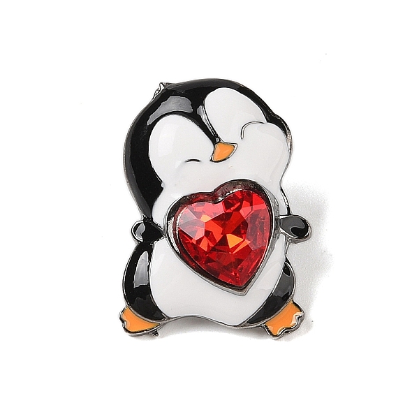 PandaHall Zinc Alloy Rhinestone Brooches, Enamel Pins, Penguin, Black, 28.5x21x7mm Alloy+Rhinestone Penguin Black
PandaHall Zinc Alloy Rhinestone Brooches, Enamel Pins, Penguin, Black, 28.5x21x7mm Alloy+Rhinestone Penguin Black