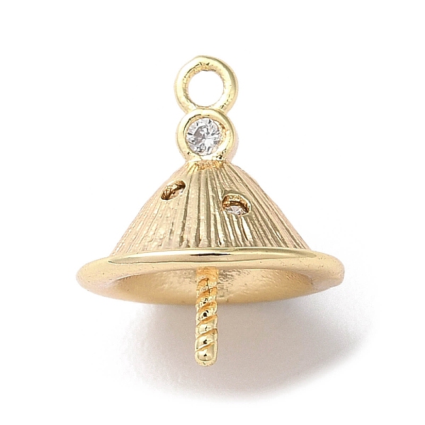 PandaHall Brass Micro Pave Cubic Zirconia Pendant Bails, Bead Cap Bails, Real 18K Gold Plated, 12x10mm, Hole: 1.2mm Brass+Cubic Zirconia
PandaHall Brass Micro Pave Cubic Zirconia Pendant Bails, Bead Cap Bails, Real 18K Gold Plated, 12x10mm, Hole: 1.2mm Brass+Cubic Zirconia