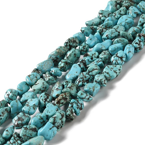 PandaHall Natural Magnesite Beads Strands, Dyed & Heated, Chip, 8.5~14x7.5~9.5x4~7.5mm, Hole: 0.8mm, about 43~46pcs/strand, 15.16~15.35 inch...
PandaHall Natural Magnesite Beads Strands, Dyed & Heated, Chip, 8.5~14x7.5~9.5x4~7.5mm, Hole: 0.8mm, about 43~46pcs/strand, 15.16~15.35 inch...