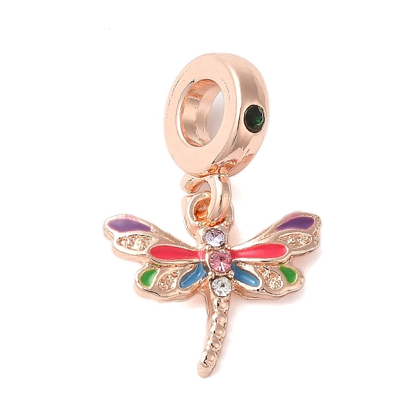 PandaHall Rack Plating Alloy Rhinestone European Dangle Charms, Large Hole Dragonfly Pendants with Colorful Enamel, Cadmium Free & Nickel..., Multicolor
PandaHall Rack Plating Alloy Rhinestone European Dangle Charms, Large Hole Dragonfly Pendants with Colorful Enamel, Cadmium Free & Nickel..., Multicolor