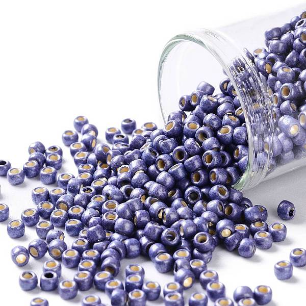 PandaHall TOHO Round Seed Beads, Japanese Seed Beads, (PF567F) PermaFinish Purple Metallic Matte, 8/0, 3mm, Hole: 1mm, about 1110pcs/50g...
PandaHall TOHO Round Seed Beads, Japanese Seed Beads, (PF567F) PermaFinish Purple Metallic Matte, 8/0, 3mm, Hole: 1mm, about 1110pcs/50g...