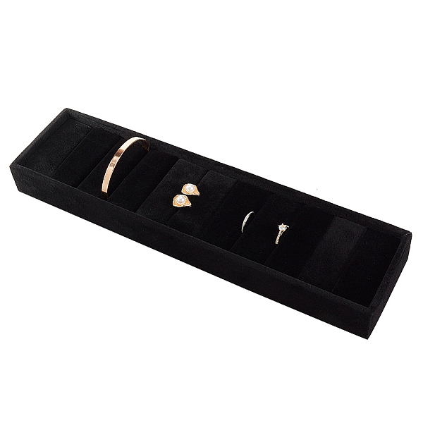 PandaHall PH Velvet Jewelry Display Tray, 10 Slots Black Bangle Tray Ring Cufflink Organizer Bracelet Showcase Padded Jewelry Tray for...
PandaHall PH Velvet Jewelry Display Tray, 10 Slots Black Bangle Tray Ring Cufflink Organizer Bracelet Showcase Padded Jewelry Tray for...