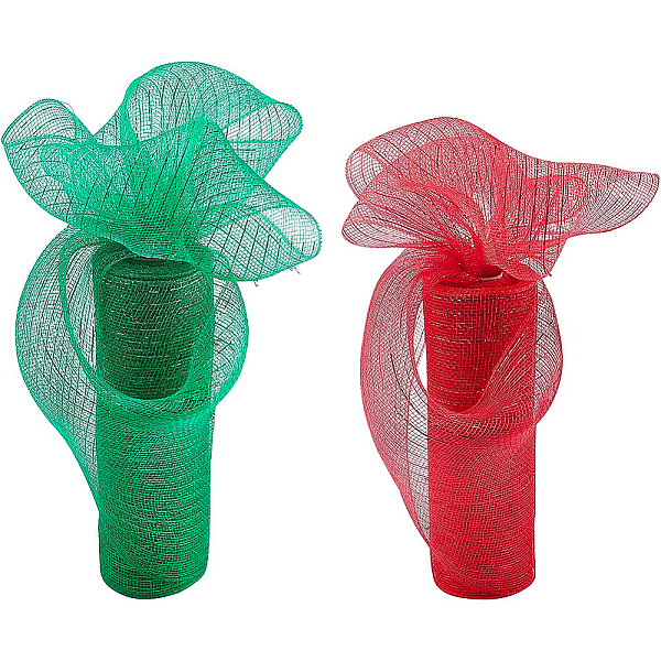 PandaHall BENECREAT 2 Rolls 2 Colors Polypropylene Fabric, Tulle Roll Spool Fabric, for Winter Christmas Wreath Decoration, Mixed Color..., Multicolor
PandaHall BENECREAT 2 Rolls 2 Colors Polypropylene Fabric, Tulle Roll Spool Fabric, for Winter Christmas Wreath Decoration, Mixed Color..., Multicolor