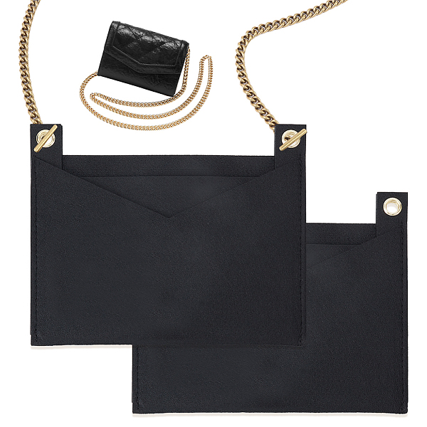 PandaHall WADORN 2pcs Felt Purse Insert Organizer, Pocket Insert Liner Mini Handbag Shaper Bag in Bag Rectangle Envelope Bag Organizer..., Black
PandaHall WADORN 2pcs Felt Purse Insert Organizer, Pocket Insert Liner Mini Handbag Shaper Bag in Bag Rectangle Envelope Bag Organizer..., Black