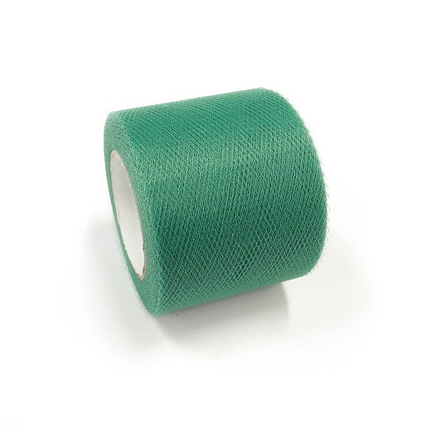 PandaHall Deco Mesh Ribbons, Tulle Fabric, Tulle Roll Spool Fabric For Skirt Making, Sea Green, 2 inch(5cm), about 25yards/roll(22.86m/roll)...
PandaHall Deco Mesh Ribbons, Tulle Fabric, Tulle Roll Spool Fabric For Skirt Making, Sea Green, 2 inch(5cm), about 25yards/roll(22.86m/roll)...