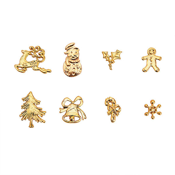 PandaHall Christmas Themed Alloy Cabochons, For DIY UV Resin, Epoxy Resin, Pressed Flower Jewelry, , Golden, 80pcs/bag Alloy Mixed Shapes
PandaHall Christmas Themed Alloy Cabochons, For DIY UV Resin, Epoxy Resin, Pressed Flower Jewelry, , Golden, 80pcs/bag Alloy Mixed Shapes