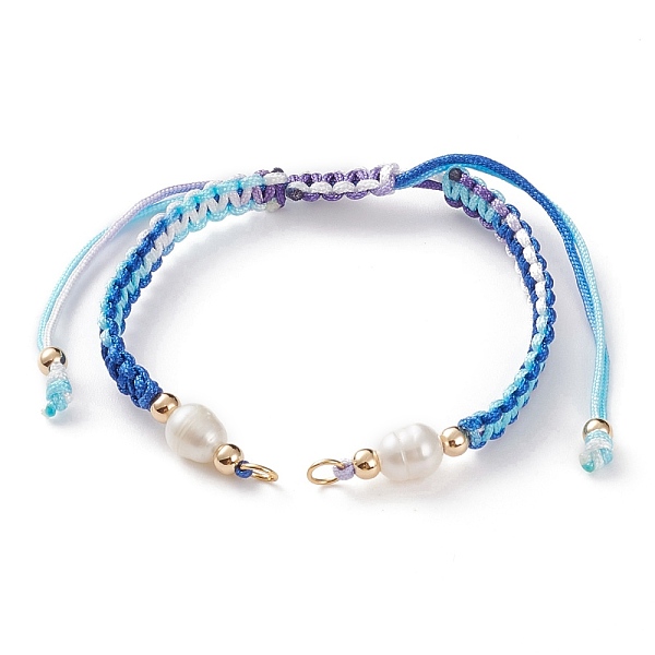 PandaHall Adjustable Polyester Braided Cord Bracelet Making, with Brass Beads, 304 Stainless Steel Jump Rings and Freshwater Pearl Beads...
PandaHall Adjustable Polyester Braided Cord Bracelet Making, with Brass Beads, 304 Stainless Steel Jump Rings and Freshwater Pearl Beads...