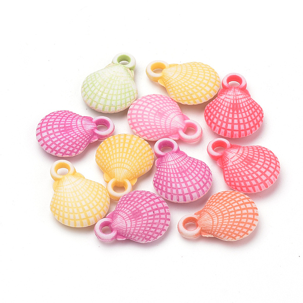 PandaHall Craft Style Acrylic Pendants, Scallop, Mixed Color, 17.5x13x4mm, Hole: 2.5mm, about 950pcs/500g Acrylic Shell Shape Multicolor
PandaHall Craft Style Acrylic Pendants, Scallop, Mixed Color, 17.5x13x4mm, Hole: 2.5mm, about 950pcs/500g Acrylic Shell Shape Multicolor