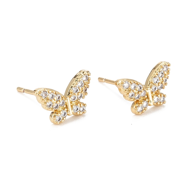 PandaHall Butterfly Sparkling Cubic Zirconia Stud Earrings for Girl Women, Lead Free & Nickel Free & Cadmium Free, Brass Micro Pave Cubic...
PandaHall Butterfly Sparkling Cubic Zirconia Stud Earrings for Girl Women, Lead Free & Nickel Free & Cadmium Free, Brass Micro Pave Cubic...