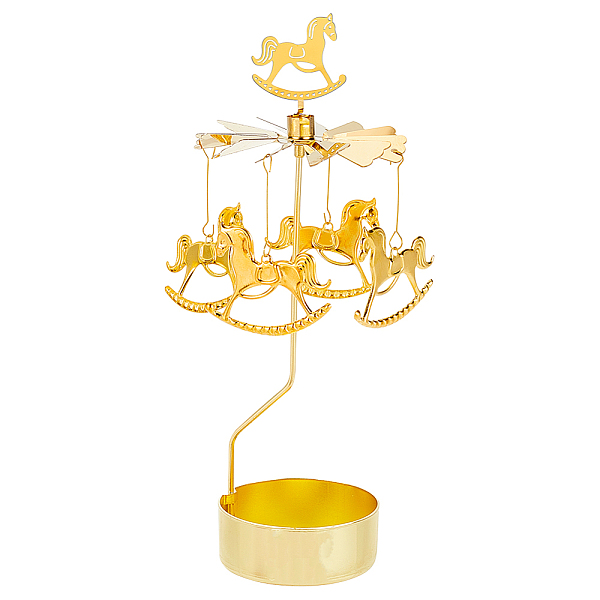 PandaHall Stainless Steel Spinning Rotary Candle Holder Stand, Rotating Carousel Tea Light Holder, for Wedding Christmas Party Decoration...
PandaHall Stainless Steel Spinning Rotary Candle Holder Stand, Rotating Carousel Tea Light Holder, for Wedding Christmas Party Decoration...