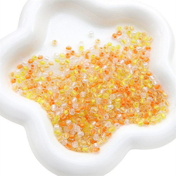 PandaHall 100Pcs Transparent Glass Beads, Faceted, Bicone, Gold, 4.5x3.5mm, Hole: 1.6mm, 100pcs/set Glass Bicone Gold
PandaHall 100Pcs Transparent Glass Beads, Faceted, Bicone, Gold, 4.5x3.5mm, Hole: 1.6mm, 100pcs/set Glass Bicone Gold
