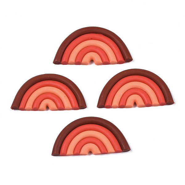 PandaHall Handmade Polymer Clay Cabochons, Half Round/Semi Circle, Dark Red, 21.5x41.5~43x3.5~4mm Polymer Clay Half Round
PandaHall Handmade Polymer Clay Cabochons, Half Round/Semi Circle, Dark Red, 21.5x41.5~43x3.5~4mm Polymer Clay Half Round