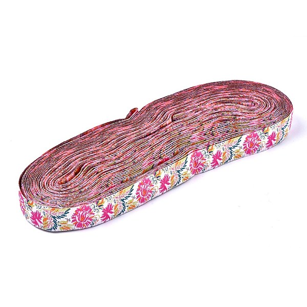 PandaHall Jacquard Ribbon, Tyrolean Ribbon, Polyester Ribbon, for DIY Sewing Crafting, Home Decors, Peony Pattern, Colorful, 5/8"(16mm)...
PandaHall Jacquard Ribbon, Tyrolean Ribbon, Polyester Ribbon, for DIY Sewing Crafting, Home Decors, Peony Pattern, Colorful, 5/8"(16mm)...
