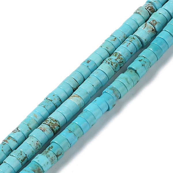 PandaHall Natural Howlite Beads Strands, Dyed, Flat Round/Disc, Heishi Beads, 4x2~2.5mm, Hole: 0.8mm, about 160~163pcs/strand, 14.96~15.12''...
PandaHall Natural Howlite Beads Strands, Dyed, Flat Round/Disc, Heishi Beads, 4x2~2.5mm, Hole: 0.8mm, about 160~163pcs/strand, 14.96~15.12''...