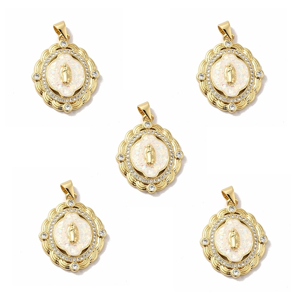 PandaHall Rack Plating Brass Micro Pave Cubic Zirconia with Synthetic Opal Pendants, with Jump Ring, Lead Free & Cadmium Free, Long-Lasting..., White
PandaHall Rack Plating Brass Micro Pave Cubic Zirconia with Synthetic Opal Pendants, with Jump Ring, Lead Free & Cadmium Free, Long-Lasting..., White