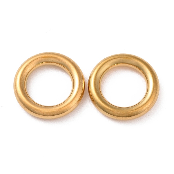 PandaHall 304 Stainless Steel Linking Rings, Round Ring, Golden, 15.5x3mm, Inner Diameter: 10mm 304 Stainless Steel Ring
PandaHall 304 Stainless Steel Linking Rings, Round Ring, Golden, 15.5x3mm, Inner Diameter: 10mm 304 Stainless Steel Ring