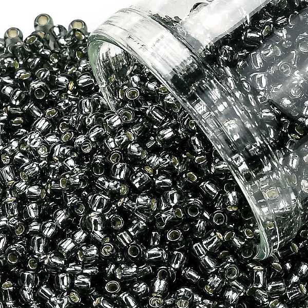 PandaHall TOHO Round Seed Beads, Japanese Seed Beads, (29B) Silver Lined Gray, 11/0, 2.2mm, Hole: 0.8mm, about 50000pcs/pound Glass Gray
PandaHall TOHO Round Seed Beads, Japanese Seed Beads, (29B) Silver Lined Gray, 11/0, 2.2mm, Hole: 0.8mm, about 50000pcs/pound Glass Gray