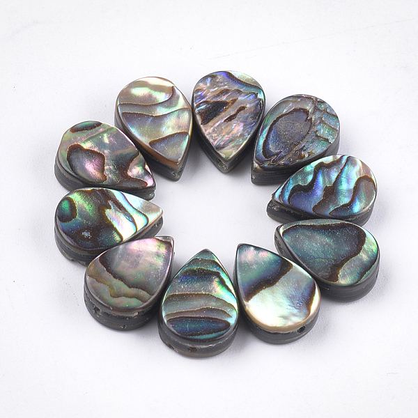 PandaHall Abalone Shell/Paua Shell Beads, teardrop, Green, 12x8x3.5~4mm, Hole: 1mm Paua Shell Teardrop Green
PandaHall Abalone Shell/Paua Shell Beads, teardrop, Green, 12x8x3.5~4mm, Hole: 1mm Paua Shell Teardrop Green