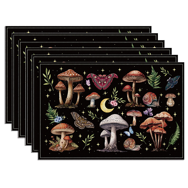 PandaHall 6Pcs Polyester Table Cloth, for Dining Table Decoration, Rectangle, Mushroom, 300x450mm Polyester Mushroom
PandaHall 6Pcs Polyester Table Cloth, for Dining Table Decoration, Rectangle, Mushroom, 300x450mm Polyester Mushroom