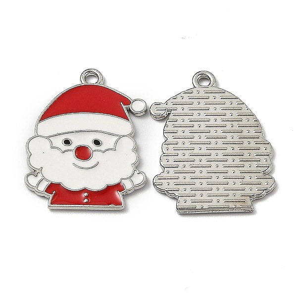 PandaHall Alloy Enamel Pendants, for Christmas, Santa Claus, Platinum, 26.5x20x1.2mm, Hole: 1.6mm Alloy+Enamel Human
PandaHall Alloy Enamel Pendants, for Christmas, Santa Claus, Platinum, 26.5x20x1.2mm, Hole: 1.6mm Alloy+Enamel Human