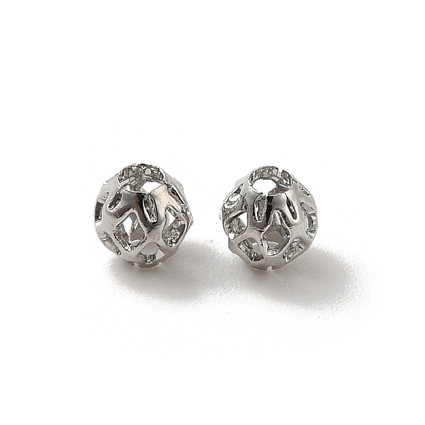 PandaHall Brass Hollow Spacer Beads, Round, Real Platinum Plated, 4mm, Hole: 1.6mm Brass Round
PandaHall Brass Hollow Spacer Beads, Round, Real Platinum Plated, 4mm, Hole: 1.6mm Brass Round