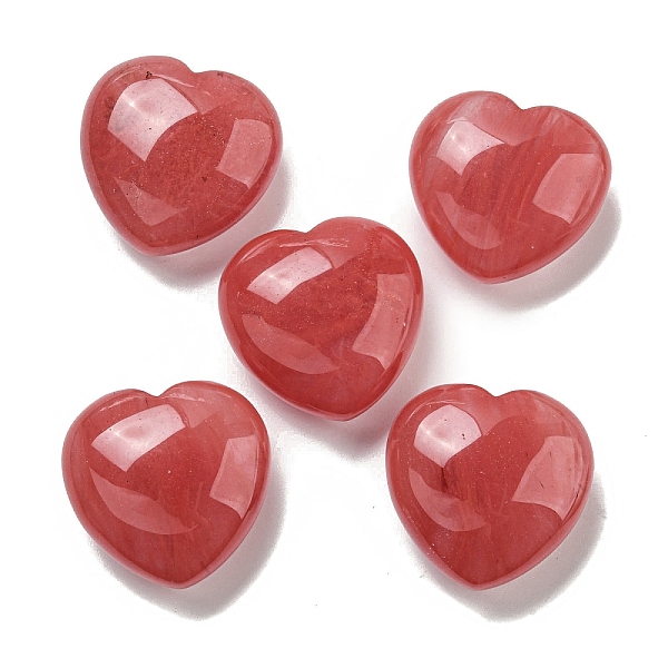 PandaHall Cherry Quartz Glass Statues Ornaments, Love Heart Stone for Reiki Energy Balancing Meditation Gift, 42~44.5x45x19.5~23mm Cherry...
PandaHall Cherry Quartz Glass Statues Ornaments, Love Heart Stone for Reiki Energy Balancing Meditation Gift, 42~44.5x45x19.5~23mm Cherry...