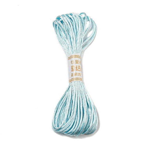 PandaHall Polyester Embroidery Floss, Cross Stitch Threads, Light Sky Blue, 2mm, 10m/bundle Polyester
PandaHall Polyester Embroidery Floss, Cross Stitch Threads, Light Sky Blue, 2mm, 10m/bundle Polyester