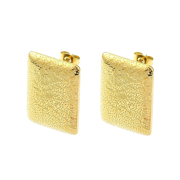 PandaHall 304 Stainless Steel Stud Earring Findings, with Loop, Rectangle, 25x17mm, Hole: 2.5mm, Pin: 10.5x0.5mm. 304 Stainless Steel...
PandaHall 304 Stainless Steel Stud Earring Findings, with Loop, Rectangle, 25x17mm, Hole: 2.5mm, Pin: 10.5x0.5mm. 304 Stainless Steel...