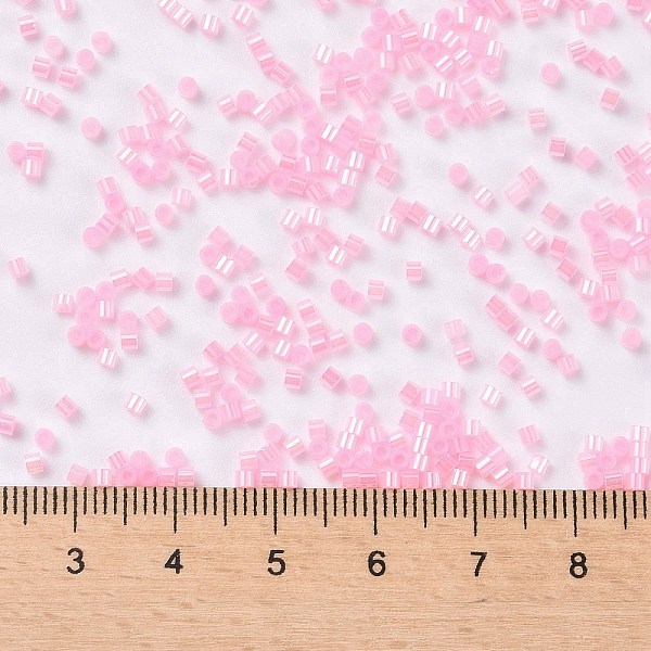 PandaHall Cylinder Seed Beads, Ceylon, Round Hole, Uniform Size, Pearl Pink, 2x1.5mm, Hole: 0.8mm, about 40000pcs/bag, about 450g/bag Glass
PandaHall Cylinder Seed Beads, Ceylon, Round Hole, Uniform Size, Pearl Pink, 2x1.5mm, Hole: 0.8mm, about 40000pcs/bag, about 450g/bag Glass