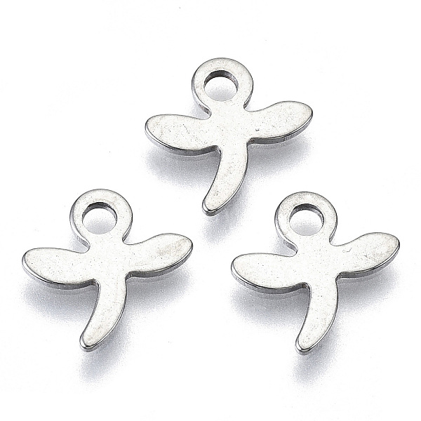 PandaHall 201 Stainless Steel Charms, Laser Cut, Dragonfly, Stainless Steel Color, 10.5x10x0.7mm, Hole: 1.8mm 201 Stainless Steel Dragonfly
PandaHall 201 Stainless Steel Charms, Laser Cut, Dragonfly, Stainless Steel Color, 10.5x10x0.7mm, Hole: 1.8mm 201 Stainless Steel Dragonfly