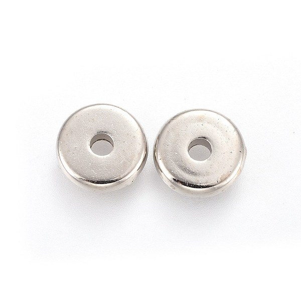 PandaHall CCB Plastic Beads, Flat Round, Platinum, 8x2mm, Hole: 2mm Plastic Flat Round
PandaHall CCB Plastic Beads, Flat Round, Platinum, 8x2mm, Hole: 2mm Plastic Flat Round