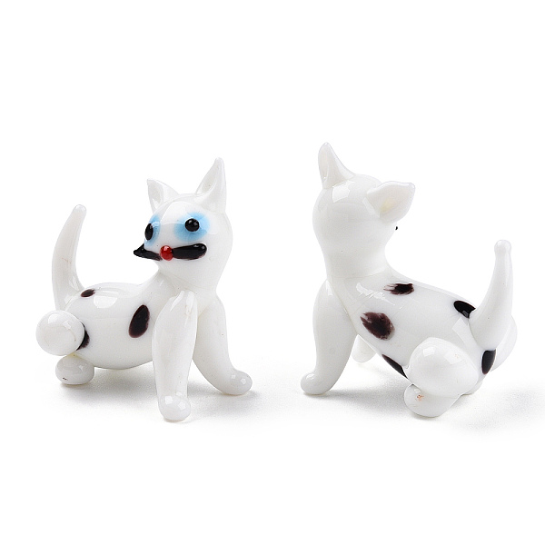 PandaHall Handmade Lampwork Home Decorations, 3D Dog Ornaments for Gift, White, 37.5~39x29.5~30.5x43.5~45.5mm Lampwork Dog White
PandaHall Handmade Lampwork Home Decorations, 3D Dog Ornaments for Gift, White, 37.5~39x29.5~30.5x43.5~45.5mm Lampwork Dog White