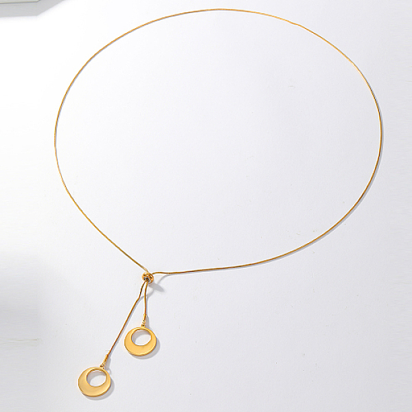PandaHall Stainless Steel Pendant Necklace, Slider Snake Chain Necklace for Women, Sweater Necklace, Real 18K Gold Plated, Moon, 29-1/2 inch...
PandaHall Stainless Steel Pendant Necklace, Slider Snake Chain Necklace for Women, Sweater Necklace, Real 18K Gold Plated, Moon, 29-1/2 inch...