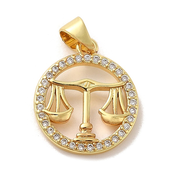 PandaHall Zodiac Theme Brass Micro Pave Cubic Zirconia Pendants, Libra, Libra, 17.5~18x15x2~2.5mm, Hole: 6x4mm Brass+Cubic Zirconia Libra..., Clear
PandaHall Zodiac Theme Brass Micro Pave Cubic Zirconia Pendants, Libra, Libra, 17.5~18x15x2~2.5mm, Hole: 6x4mm Brass+Cubic Zirconia Libra..., Clear