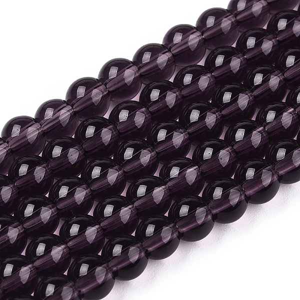 PandaHall Transparent Glass Beads Strands, Round, Purple, 4~4.5mm, Hole: 0.8mm, about 97~99pcs/strand, 14.76 inch~14.96 inch(37.5~38cm)...
PandaHall Transparent Glass Beads Strands, Round, Purple, 4~4.5mm, Hole: 0.8mm, about 97~99pcs/strand, 14.76 inch~14.96 inch(37.5~38cm)...